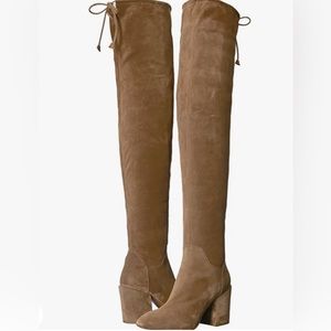 Designer Aquatalia – Florencia Suede Knee High Boot
